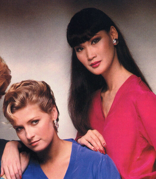 Sandy's earrings in the Saks Fifth Avenue catalog.