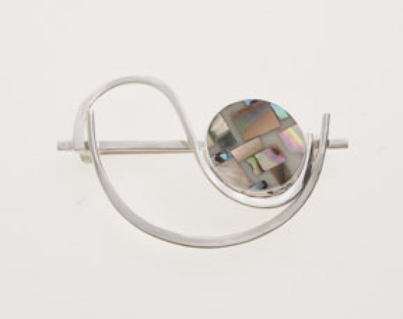 WAVE/GK BROOCH (PB16GK)